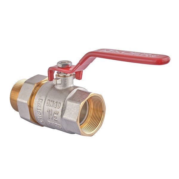 Кран з американкою Koer KR.229 - 1 1/2" ручка важіль (KR5664) KR5664 фото