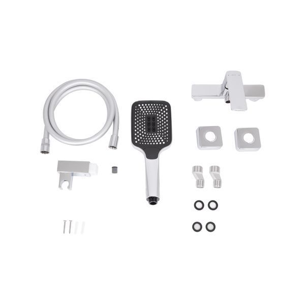 Змішувач для душу Qtap Capricorn з душовим гарнітуром Chrome (k35) QTCAP4060102C48221 QTCAP4060102C48221 фото