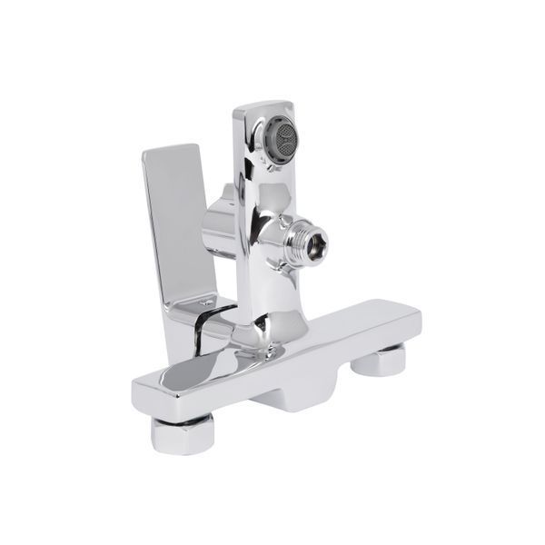 Змішувач для ванни Qtap Capricorn з душовим гарнітуром Chrome (k35) QTCAP3060102C48222 QTCAP3060102C48222 фото