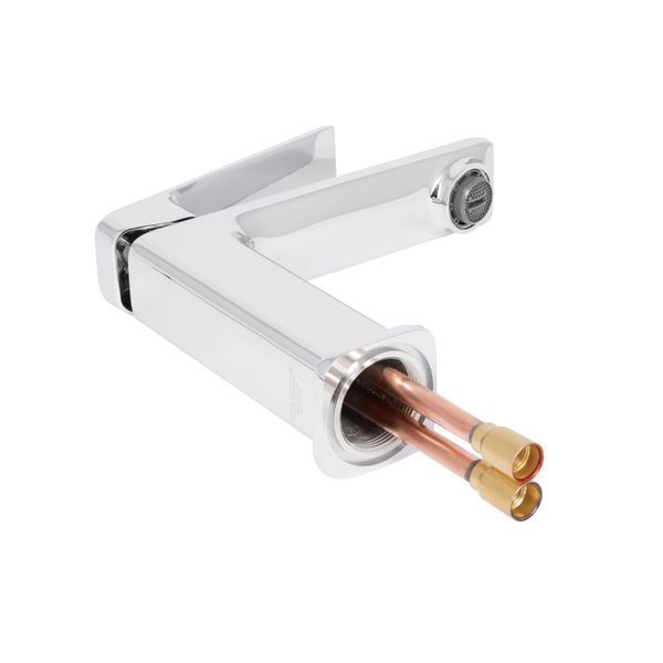 Змішувач для раковини низький Qtap Capricorn, Chrome (k26) QTCAP1060102C48219 QTCAP1060102C48219 фото