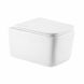 Унітаз підвісний Qtap Gemini безободковий з сидінням Soft-close QTGEM26W45430 SD00051554 фото 1