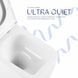 Унітаз підвісний Qtap Gemini безободковий з сидінням Soft-close QTGEM26W45430 SD00051554 фото 5