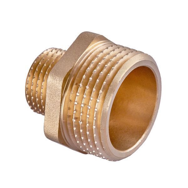 Ніпель редукційний Koer KF.N0608.WN - 3/4"x1/2" без нікелю (KR5573) KR5573 фото