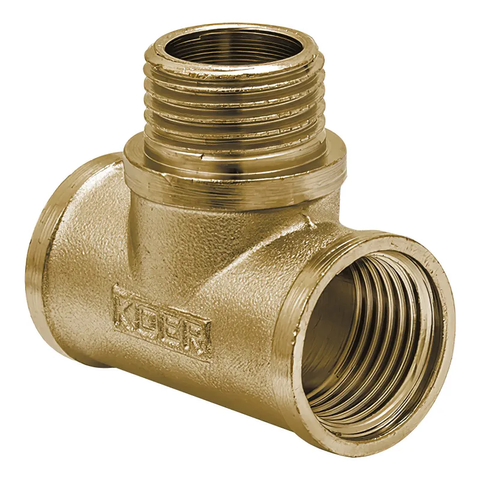 Трійник Koer KF.T06FMF.WN 1/2'' ВЗВ (без нікелю) (KR3029) KR3029 фото