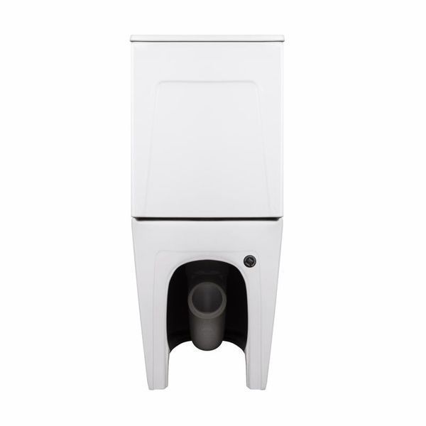 Унітаз-компакт Qtap Robin Ultra Quiet безободковий з сидінням Soft-close QT13226089AW SD00051949 фото