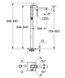 Підлоговий змішувач для ванни Grohe Eurocube (23672001) 23672001 фото 2