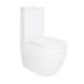 Унітаз-компакт Qtap Robin Ultra Quiet безободковий з сидінням Soft-close QT13226089AW SD00051949 фото 1