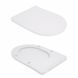 Унітаз-компакт Qtap Robin Ultra Quiet безободковий з сидінням Soft-close QT13226089AW SD00051949 фото 5