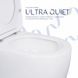 Унітаз-компакт Qtap Robin Ultra Quiet безободковий з сидінням Soft-close QT13226089AW SD00051949 фото 2