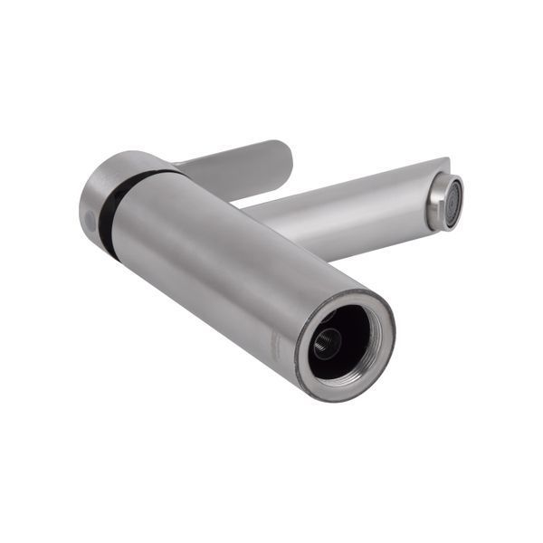 Змішувач для раковини Brinex Pure 001F низький Nickel BRIPUR001FNKL BRIPUR001FNKL фото