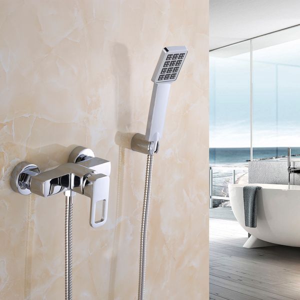 Змішувач для душу Lidz Wawel 010 (з душовим гарнітуром) (k40) LDWAW010CRM45390 Chrome LDWAW010CRM45390 фото