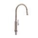Змішувач для кухні Qtap Baruska з висувним виливом QTBAR9137103UN Brushed Nickel PVD QTBAR9137103UN фото 1