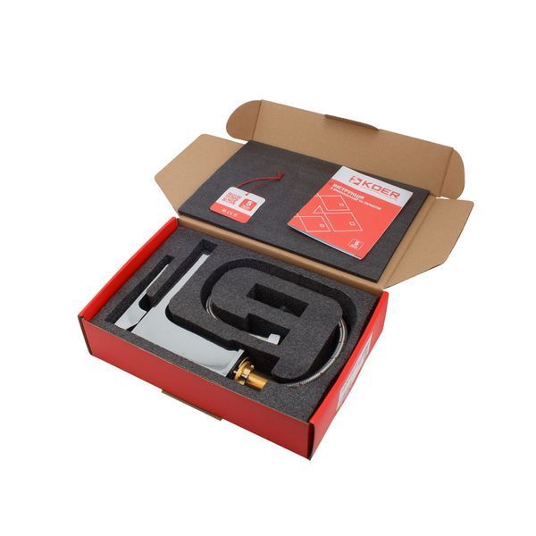 Змішувач для умивальника KOER KB-10009-01 (Колір хром) (KR3498) KR3498 фото
