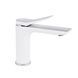 Змішувач для раковини Qtap Presto QTPRE270CRW45576 Chrome/White QTPRE270CRW45576 фото 1