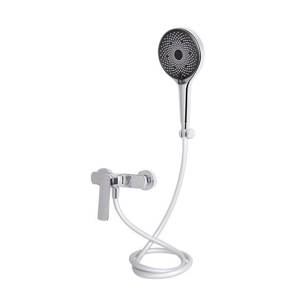Змішувач для душу Qtap Slavonice з душовим гарнітуром QTSLV4042103C Chrome QTSLV4042103C фото