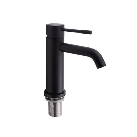 Змішувач для раковини Qtap Scorpio QTSCOR1050105B Black Matt QTSCOR1050105B фото