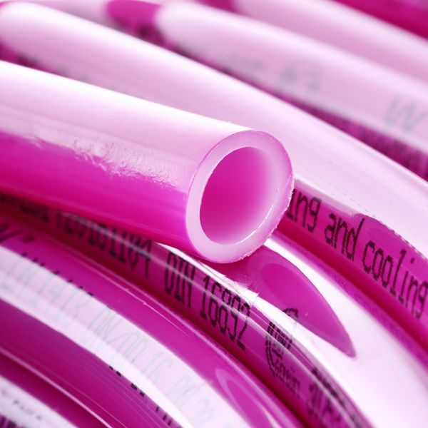 Труба для теплої підлоги з кисневим бар'єром Koer PEX-B EVOH 16*2,0 (pink) (240 м) (KR2828) KR2828 фото