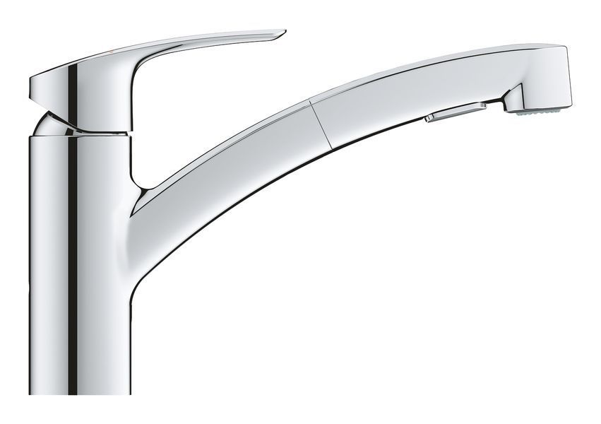 Змішувач для кухні з висувним виливом Grohe Eurosmart New (30305001) 30305001 фото