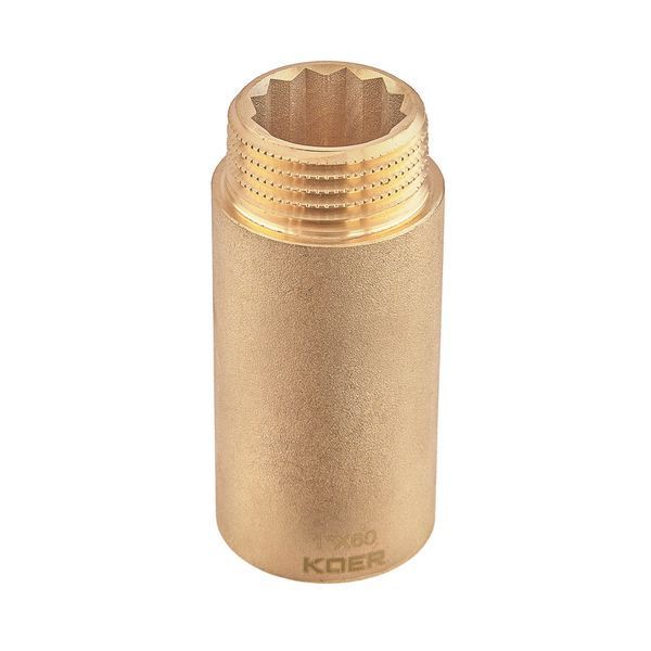 Подовжувач Koer KF.E10-60.WN - 1"-60мм без нікелю (KR5675) KR5675 фото