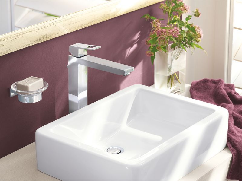 Змішувач на стільницю для раковини XL-розміру Grohe Eurocube (23406000) 23406000 фото
