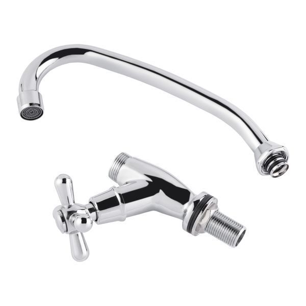Монокран для кухні Lidz Dominox 269F LDDOM269FCRM35533 Chrome LDDOM269FCRM35533 фото
