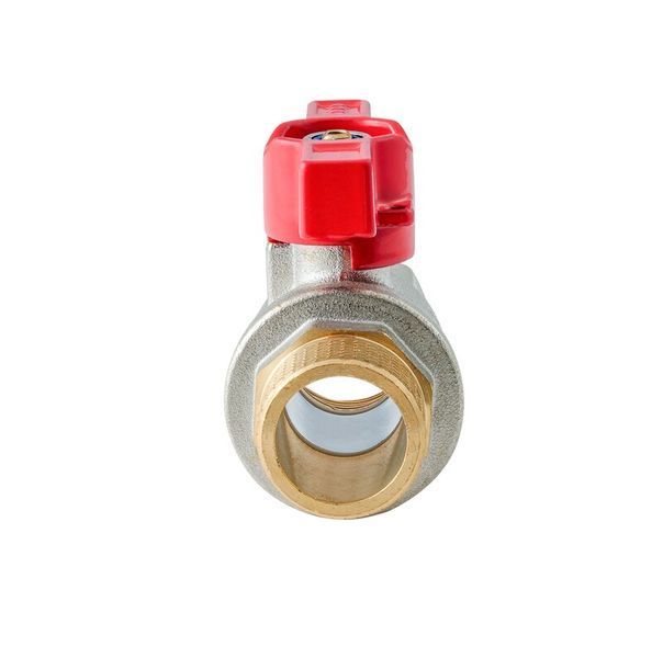 Кран кульовий ГШМ Koer Extreme KE.218-20 - 3/4" FM ручка "метелик" червона (KR5760) KR5760 фото