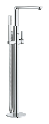 Одноважільний змішувач для ванни, підлогового монтажу Grohe Lineare New (23792001) 23792001 фото