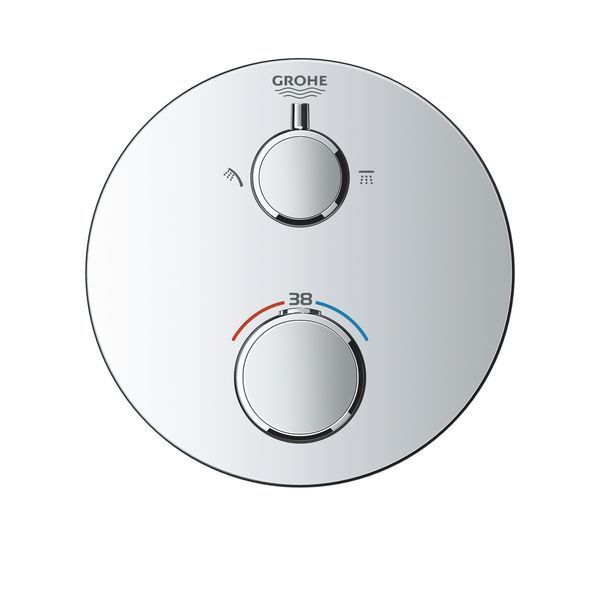 Термостат прихованого монтажу на 2 споживача Grohe Grohtherm Convent. Concealed (24076000) 24076000 фото