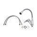 Змішувач для кухні Lidz Tani 007F3 з гнучким виливом (k40) LDTAN007F3GCR31869 Chrome/Grey LDTAN007F3GCR31869 фото 5