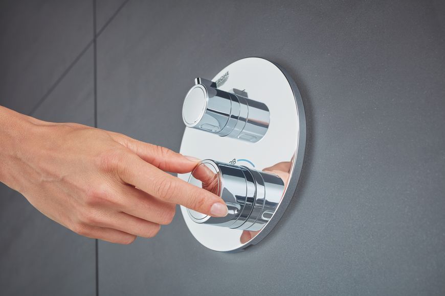 Термостат прихованого монтажу на 2 споживача Grohe Grohtherm Convent. Concealed (24076000) 24076000 фото