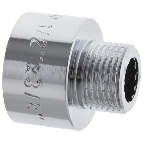 Перехідник (конектор) 3/8 "х1 / 2" (хром) Koer KF.A0406.CHR (KF0137) KF0137 фото