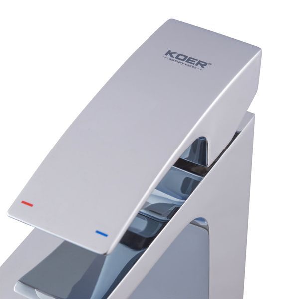 Змішувач для умивальника Koer KB-11007-01 високий (Колір хром) (KR3440) KR3440 фото