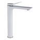 Змішувач для раковини Qtap Presto високий QTPRE269CRW45577 Chrome/White QTPRE269CRW45577 фото 1