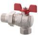 Кран з американкою Roho R106-100 - 1" кутовий (RO0091) RO0091 фото 2