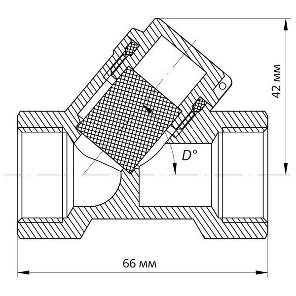 Фільтр грубої очистки 3/4 "Koer KR.F01 (KR0106) KR0106 фото