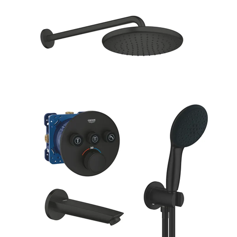 Набір для комплектації ванни та душа Grohe Grohtherm SmartControl з New Tempesta 250 (UA26415SC10) UA26415SC10 фото