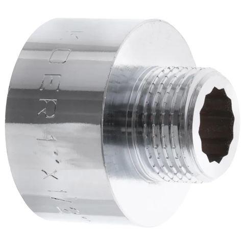 Перехідник (конектор) 1/2 "х1" (хром) Koer KF.A0610.CHR (KF0135) KF0135 фото