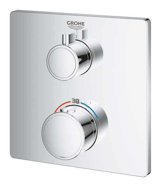Термостат прихованого монтажу для 1 споживача Grohe Grohtherm Convent. Concealed (24078000) 24078000 фото