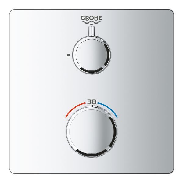 Термостат прихованого монтажу для 1 споживача Grohe Grohtherm Convent. Concealed (24078000) 24078000 фото