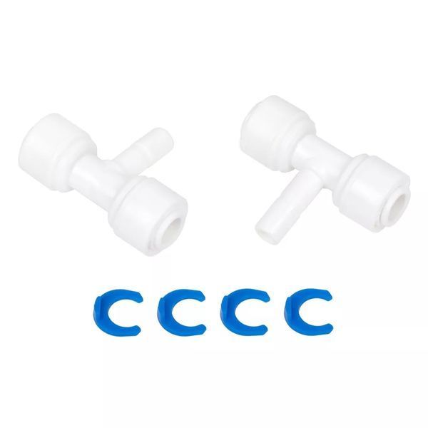 Фітинг трійник ITAL 1/4"Q x 1/4" N x 1/4"Q (кратно 10 шт) (ST005A) 1046504 фото