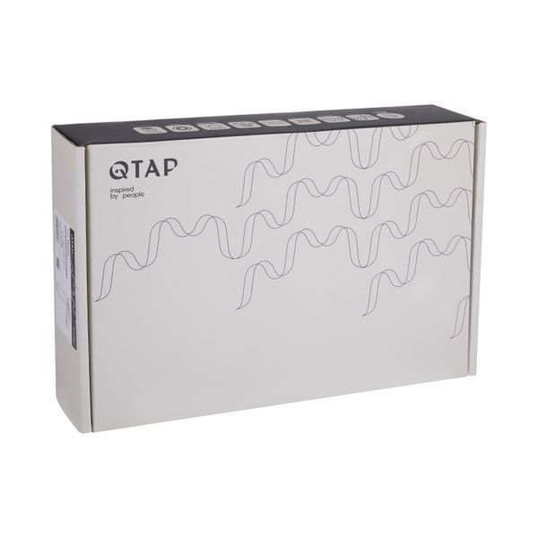 Змішувач для раковини Qtap Presto високий QTPRE269GRP45582 Graphite QTPRE269GRP45582 фото