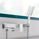 Змішувач для ванни Qtap Swan Cascada з поворотним виливом (з душовим гарнітуром) QTSWA260CRM45565 Chrome QTSWA260CRM45565 фото 8