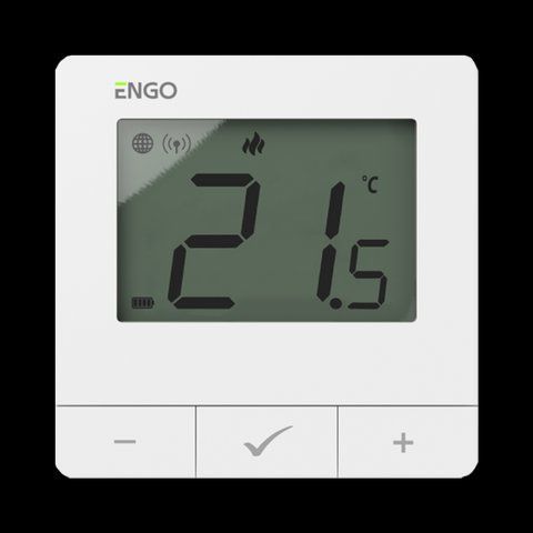 E25-24W - Інтернет терморегулятор ZigBee/868 МГц, 24 В, білий 884 фото