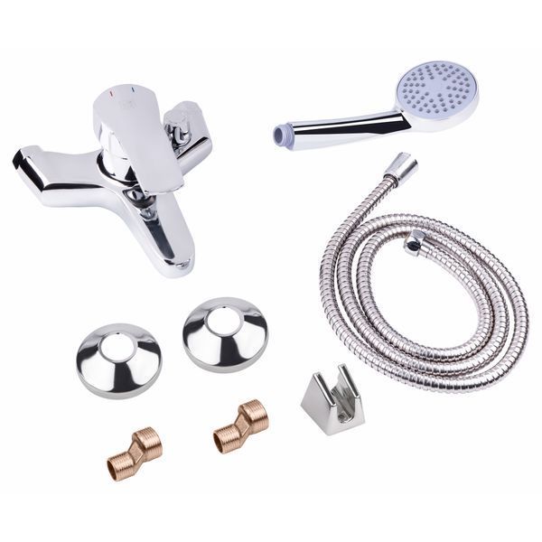 Змішувач для ванни Lidz Anny 006 (з душовим гарнітуром) (k40) LDANN006CRM35121 Chrome LDANN006CRM35121 фото
