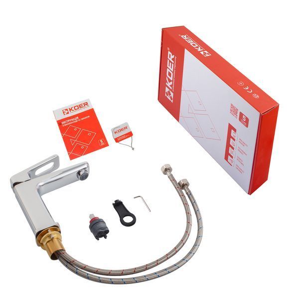 Змішувач для умивальника Koer KB-10031-01 (KR5430) KR5430 фото